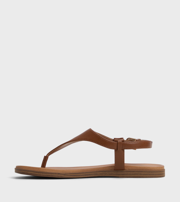 TUCSON T-Strap Flat Sandals