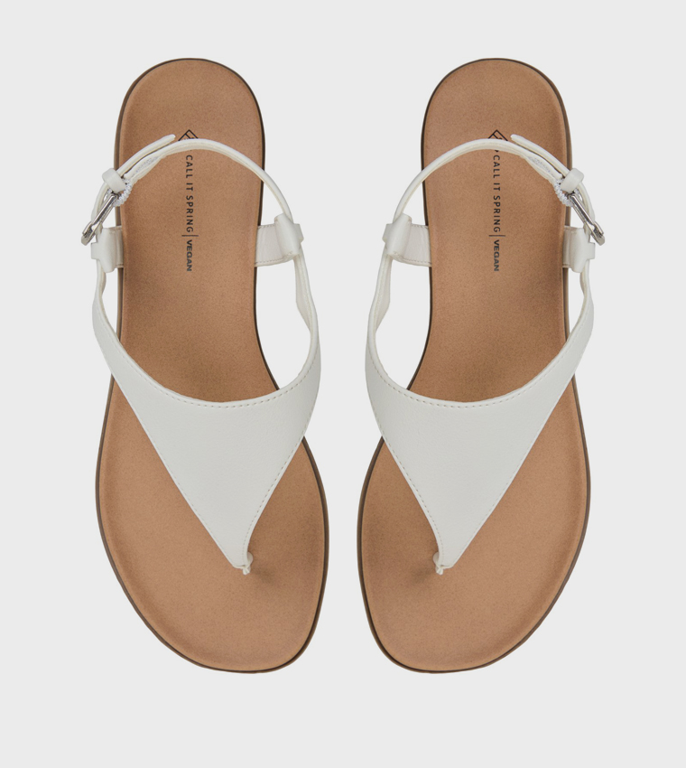 TUCSON T-Strap Flat Sandals