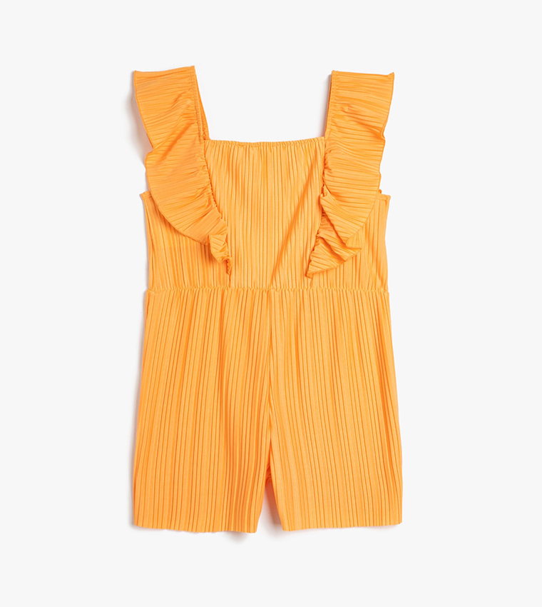 Orange short shop romper