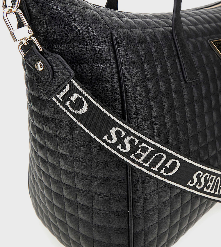 NADIRA Quilted Carry-On Tote Bag, Large