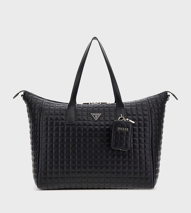 NADIRA Quilted Carry-On Tote Bag, Large