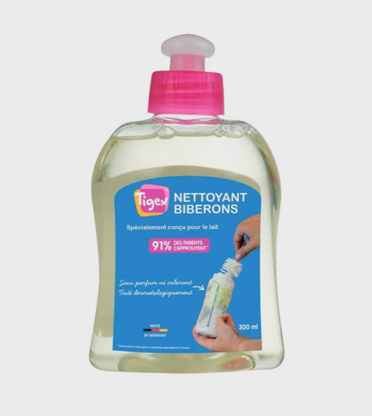 Premium Baby Bottle Cleaning Solution, pH Neutral, Fragrance-Free, Biodegradable – 300 ml, Made in Germany