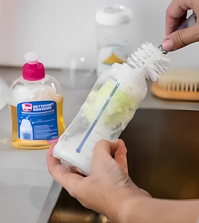 Premium Baby Bottle Cleaning Solution, pH Neutral, Fragrance-Free, Biodegradable – 300 ml, Made in Germany