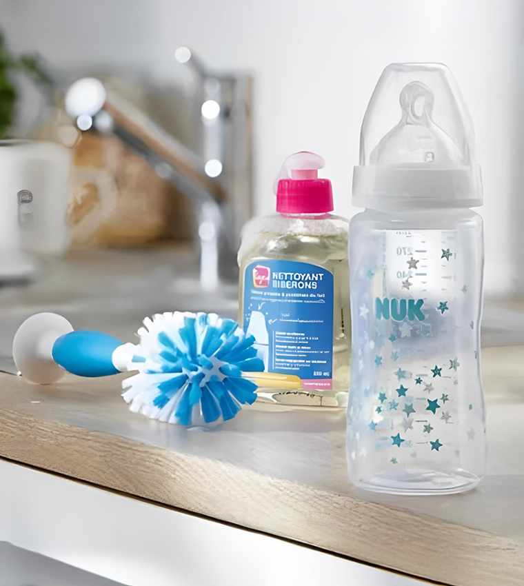 Premium Baby Bottle Cleaning Solution, pH Neutral, Fragrance-Free, Biodegradable – 300 ml, Made in Germany