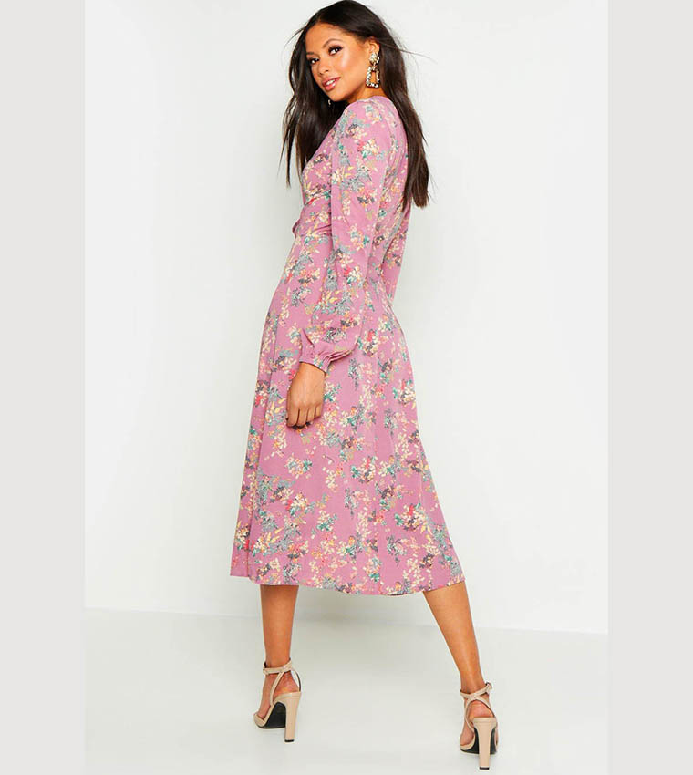 green midi dress sleeves Forest Green Midi Dress - All Dresses