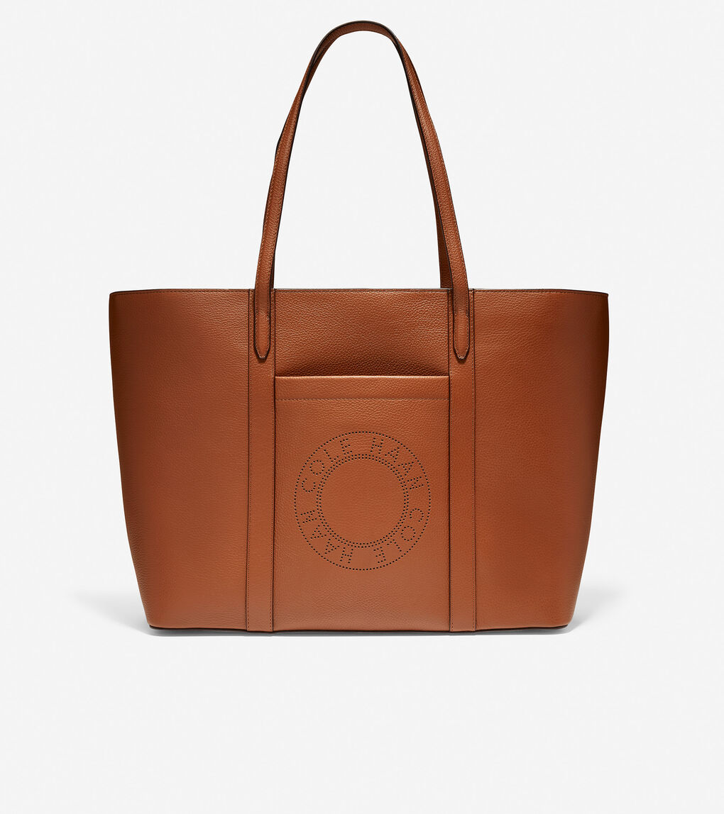 Cole haan leather tote bag hotsell