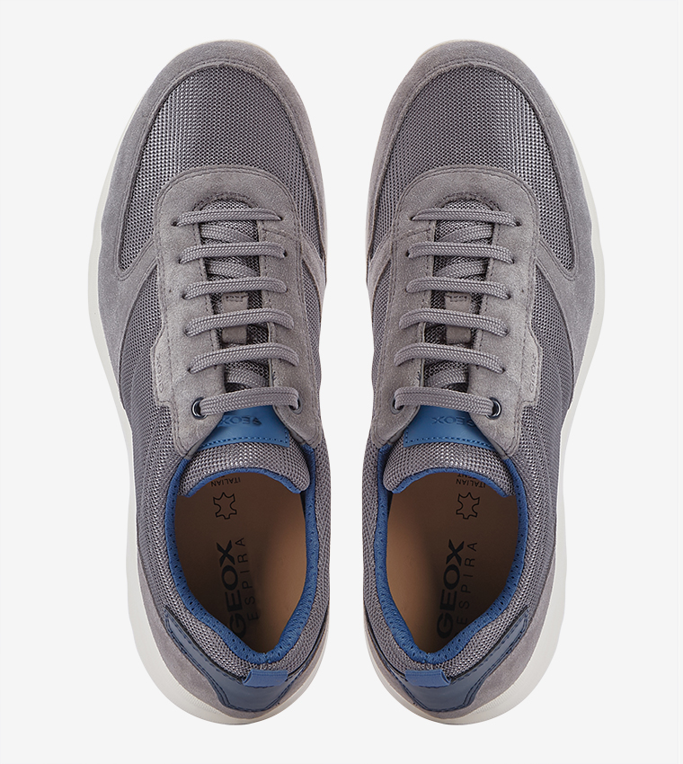 Buy Geox Damian Man Lace Up Casual Sneakers Grey U920HA 02214 C9004 In Grey 6thStreet Kuwait