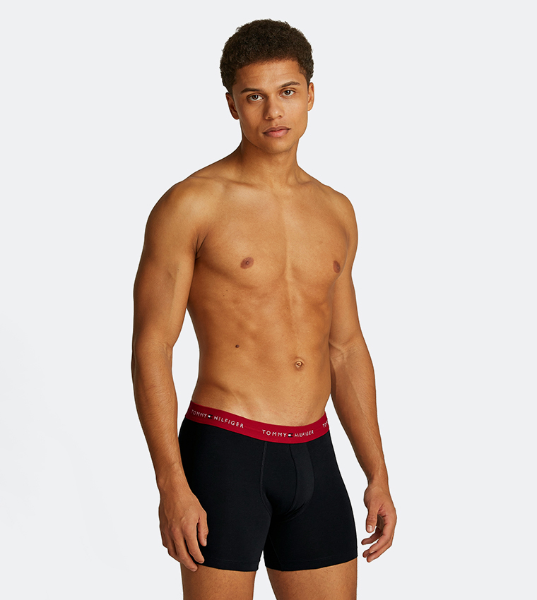 Pack of 3 Logo Waistband Boxer Briefs