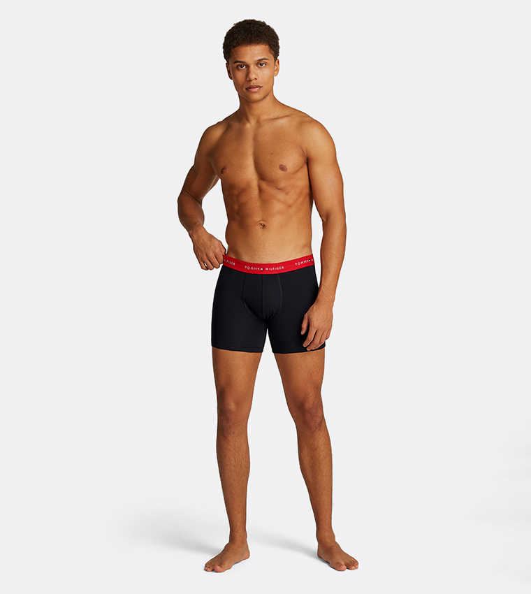 Pack of 3 Logo Waistband Boxer Briefs