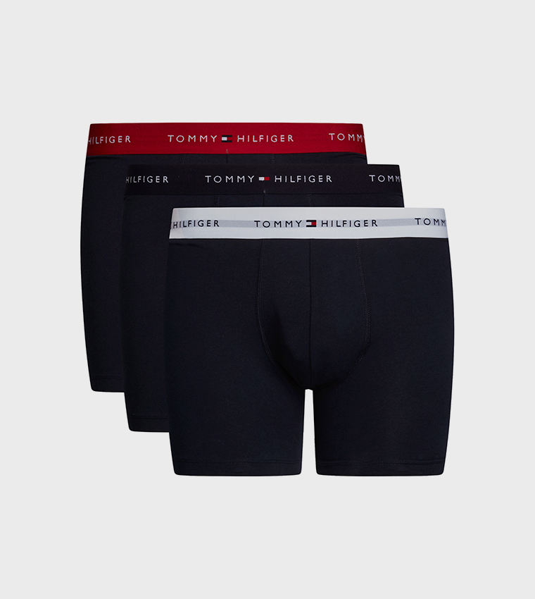 Pack of 3 Logo Waistband Boxer Briefs