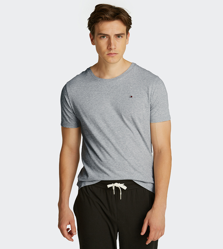 3-Pack Solid Short Sleeves Sleep Tops