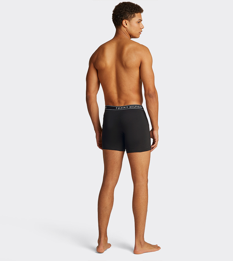 Pack of 3 Logo Waistband Trunks