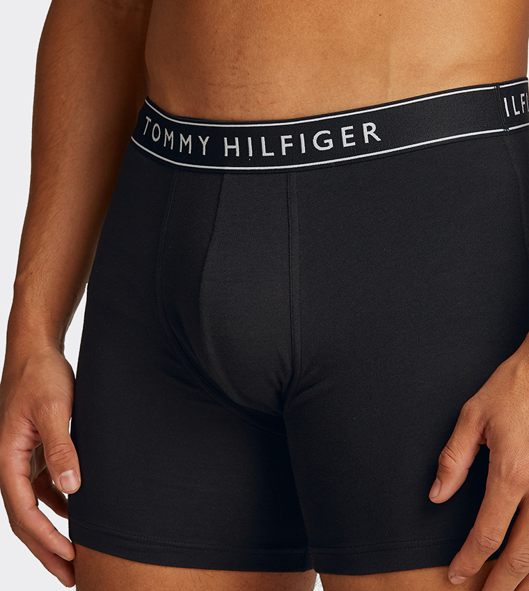 Pack of 3 Logo Waistband Trunks