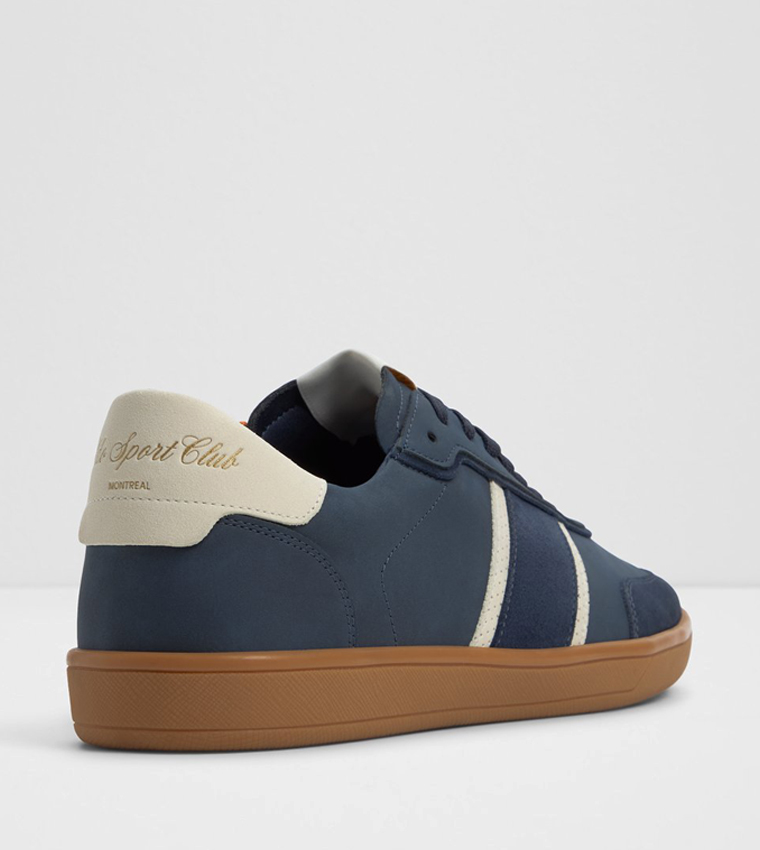UPTOWN Contrast Stripe Lace-Up Sneakers