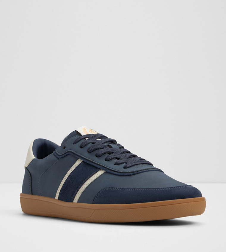 UPTOWN Contrast Stripe Lace-Up Sneakers