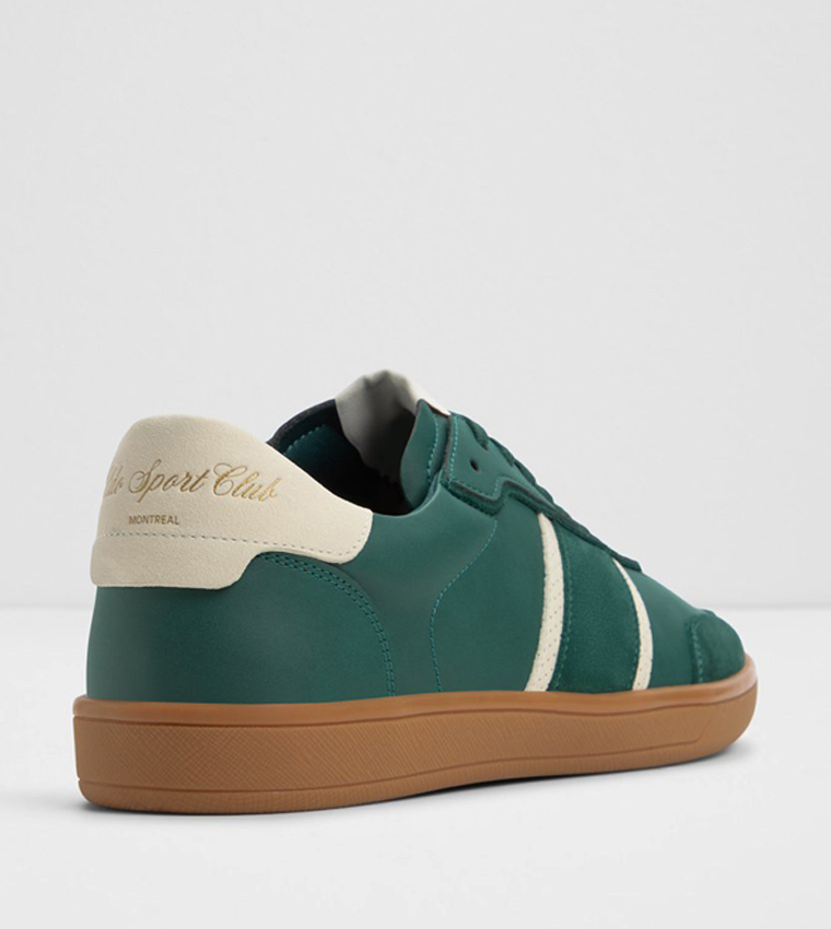 UPTOWN Contrast Stripe Lace-Up Sneakers