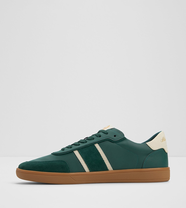 UPTOWN Contrast Stripe Lace-Up Sneakers