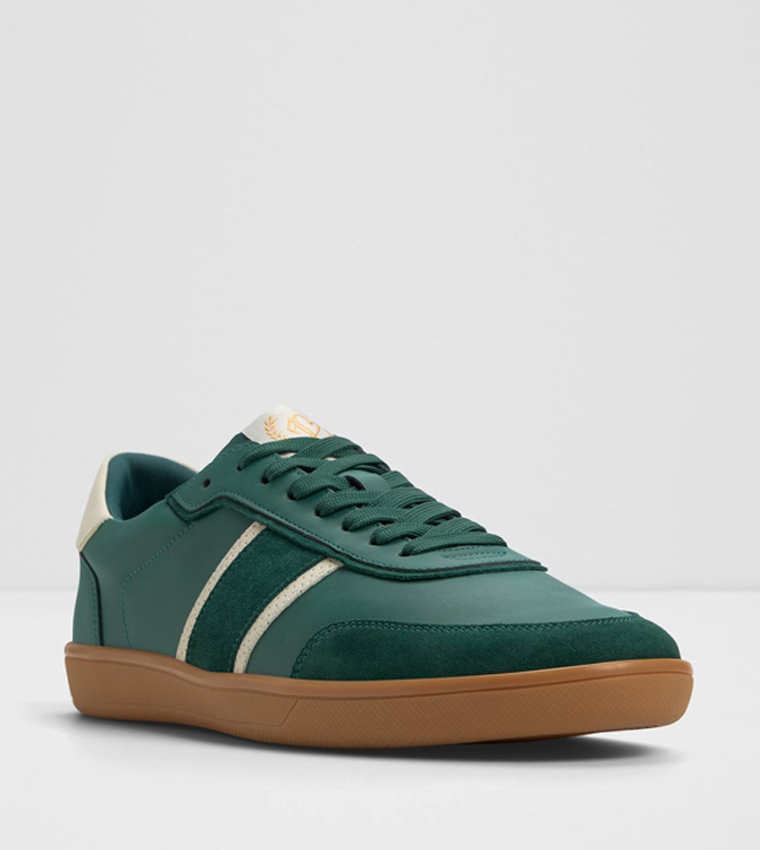 UPTOWN Contrast Stripe Lace-Up Sneakers