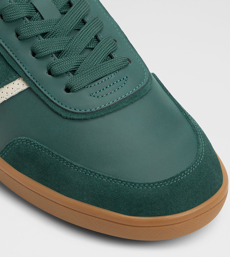 UPTOWN Contrast Stripe Lace-Up Sneakers