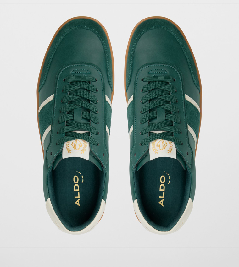 UPTOWN Contrast Stripe Lace-Up Sneakers