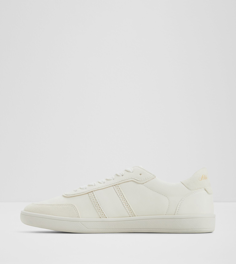 UPTOWN Contrast Stripe Lace-Up Sneakers