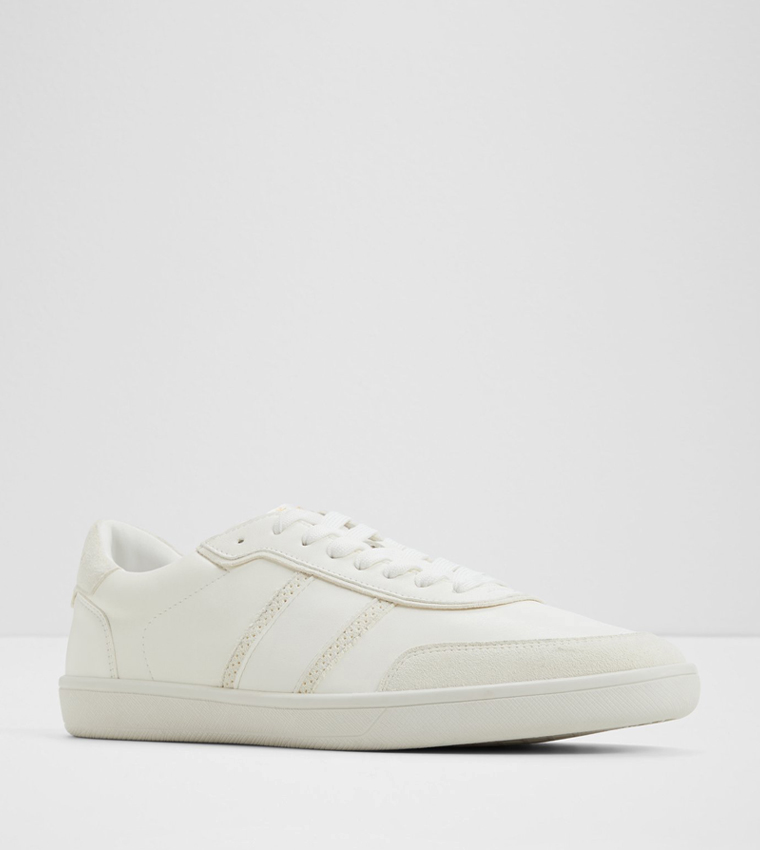 UPTOWN Contrast Stripe Lace-Up Sneakers