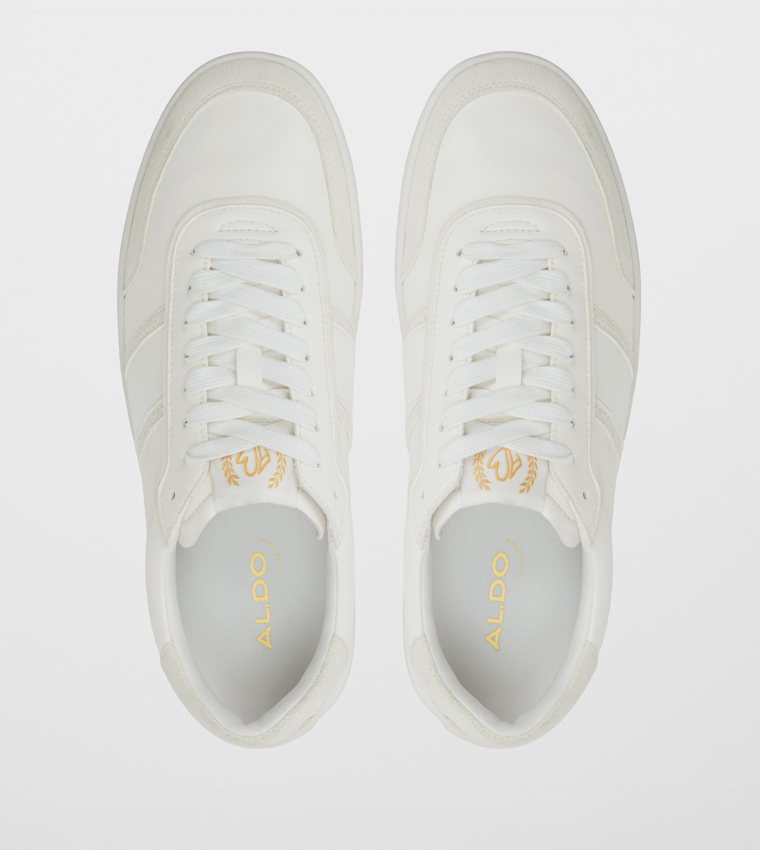 UPTOWN Contrast Stripe Lace-Up Sneakers