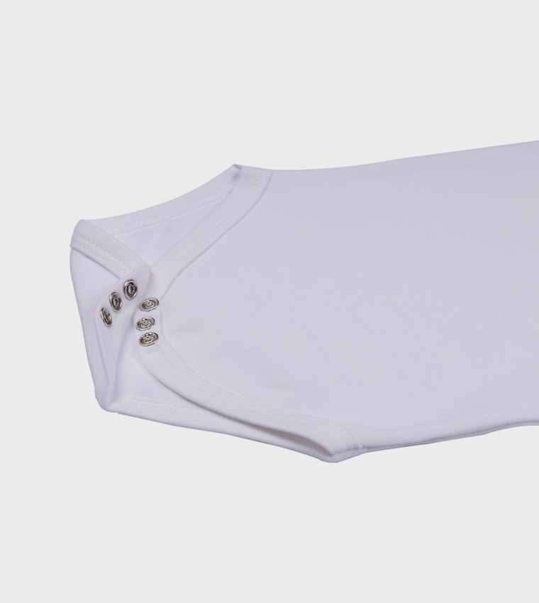 Pack of 3 - Solid Short Sleeves Onesies