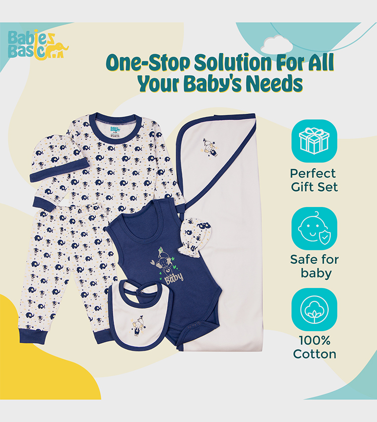 7-Piece Printed Clothing Set
