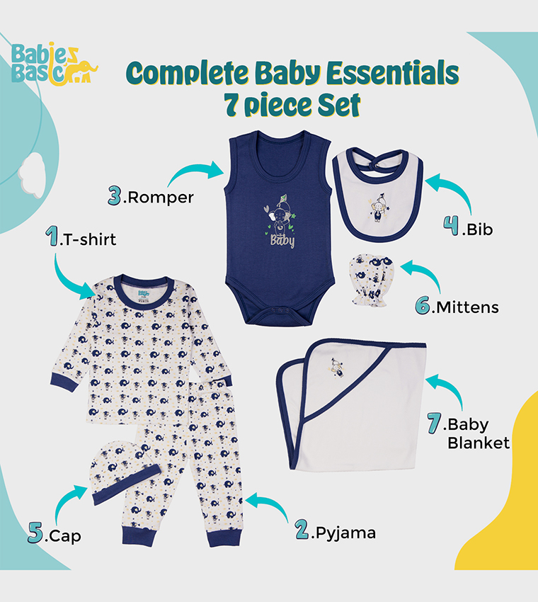 7-Piece Printed Clothing Set