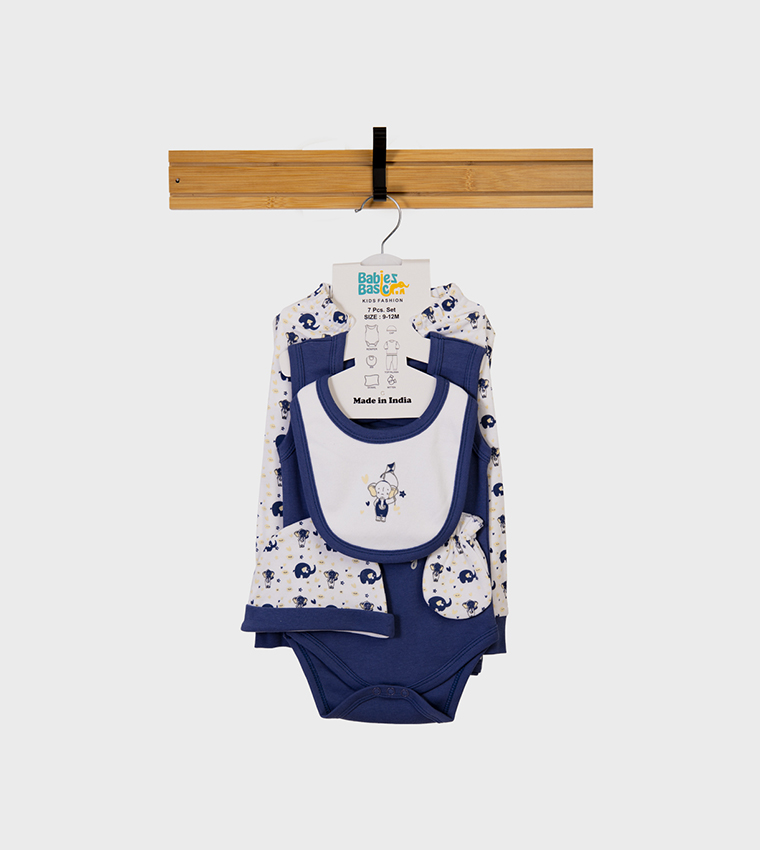 7-Piece Printed Clothing Set
