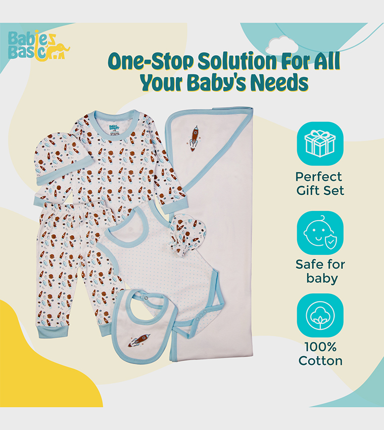 7-Piece Printed Clothing Set