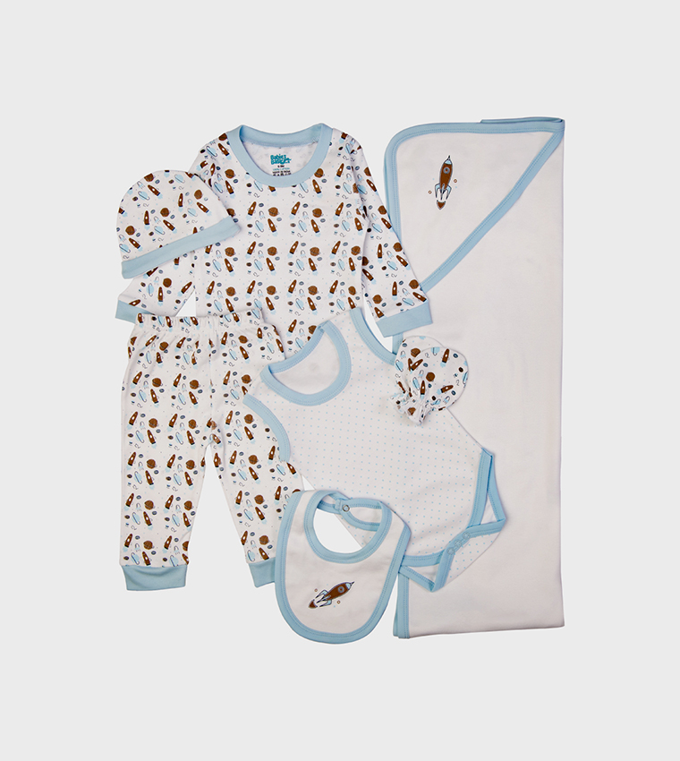 7-Piece Printed Clothing Set
