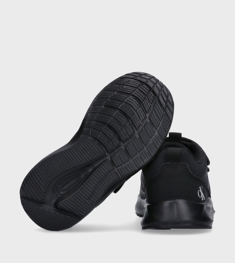 Logo Printed Velcro Closure Sneakers