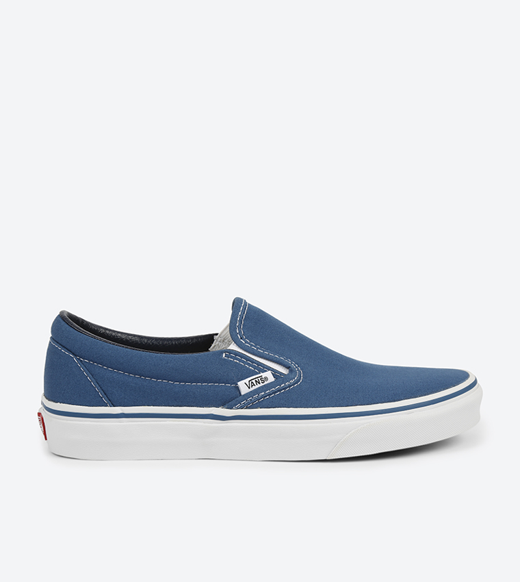 Buy Vans UA Classic Slip On Shoes Navy In Navy | 6thStreet UAE