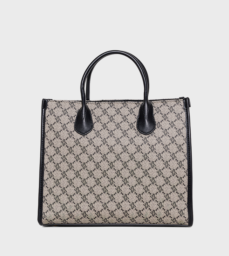 VALENTINA Monogram Tote Bag