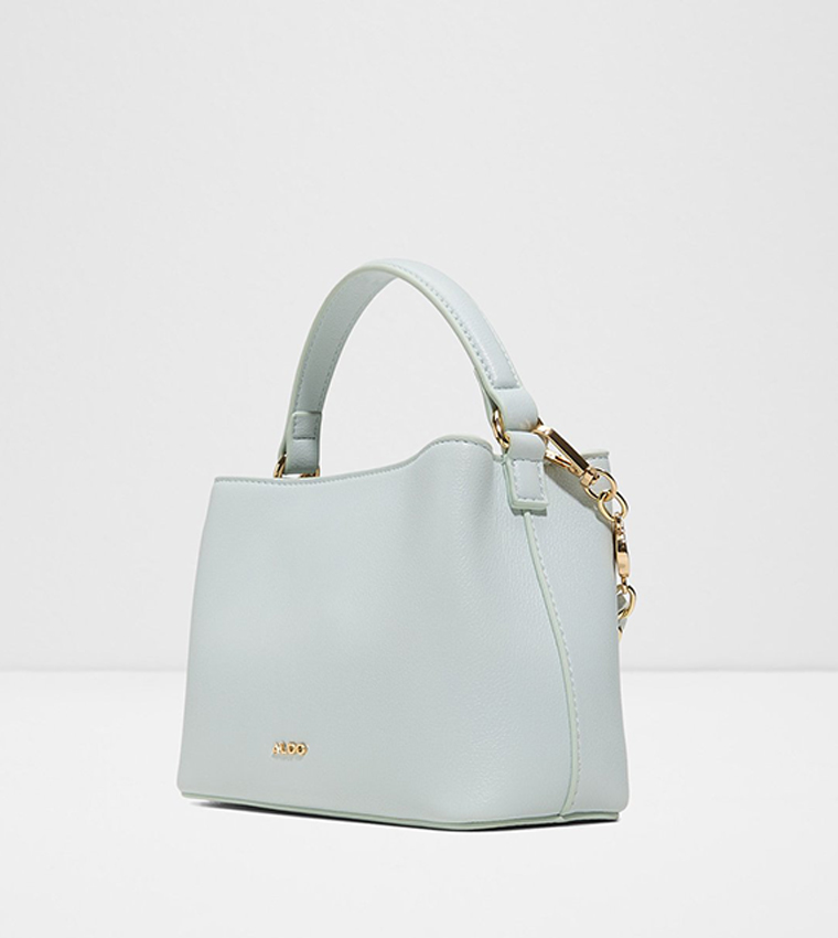 VALENTYA Textured Top Handle Bag