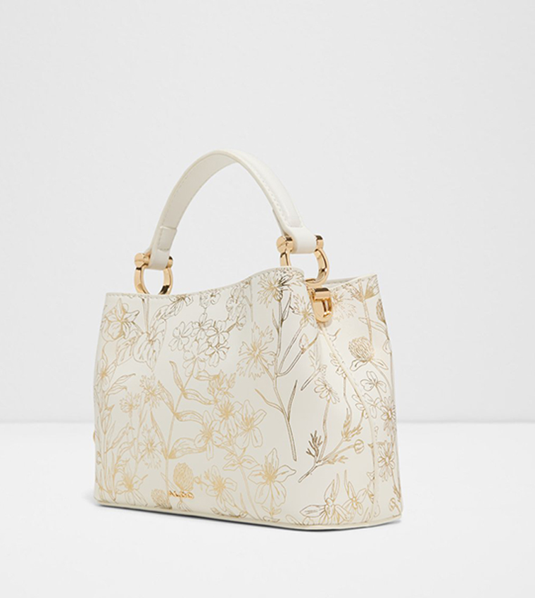 VALFLORA Printed Top Handle Bag