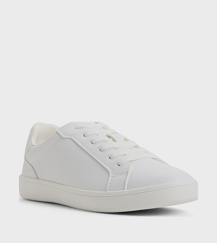 VALINA Round Toe Lace-Up Sneakers