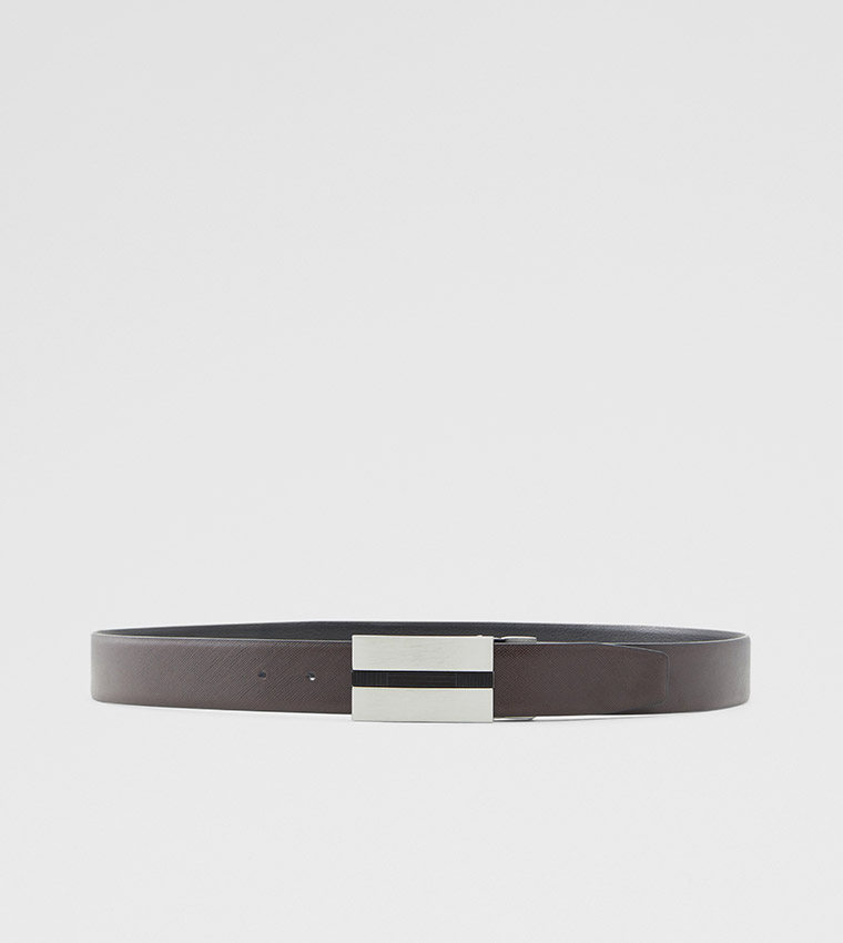 Buy Aldo Accessories Vasilashko Belt In Grey 6thStreet Oman