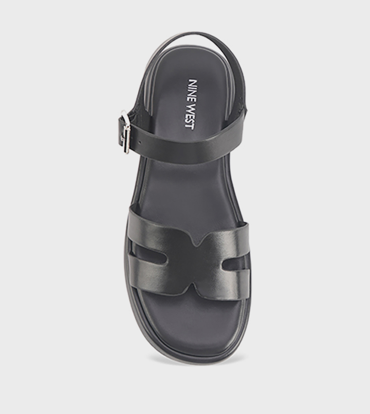 VELART Cut-Out Flatform Sandals