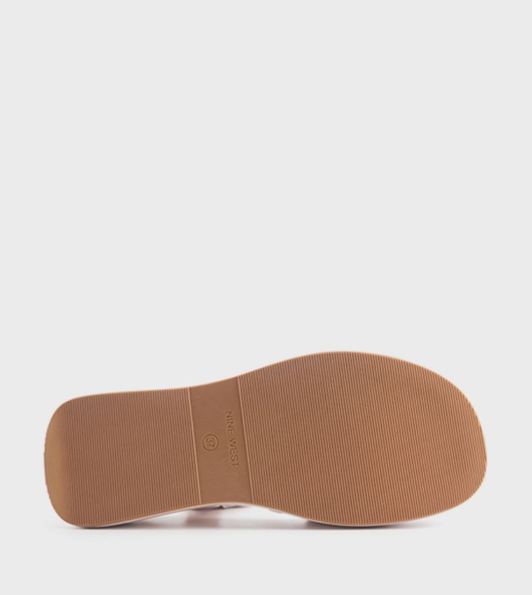 VELART Cut-Out Flatform Sandals