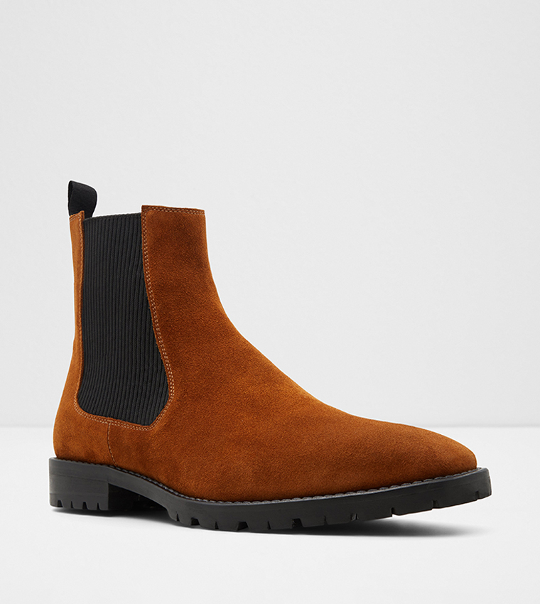 Aldo beige chelsea boots hot sale