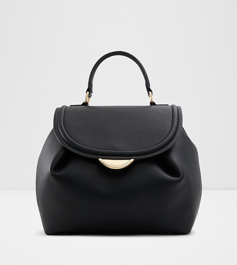 VERALEY Textured Snap Closure Backpack