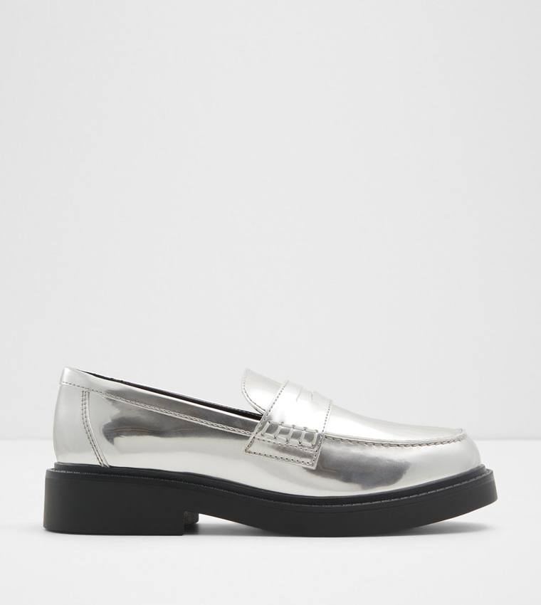 VERIMA Metallic Loafers
