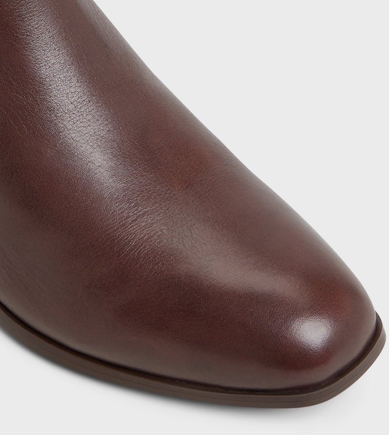 VERITY Leather Ankle Boots