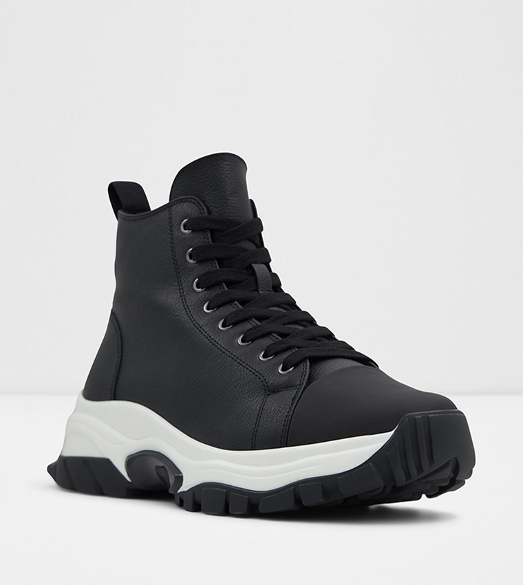 Buy Aldo Vertex High Top Lace Up Sneakers Pillow Walk Collections