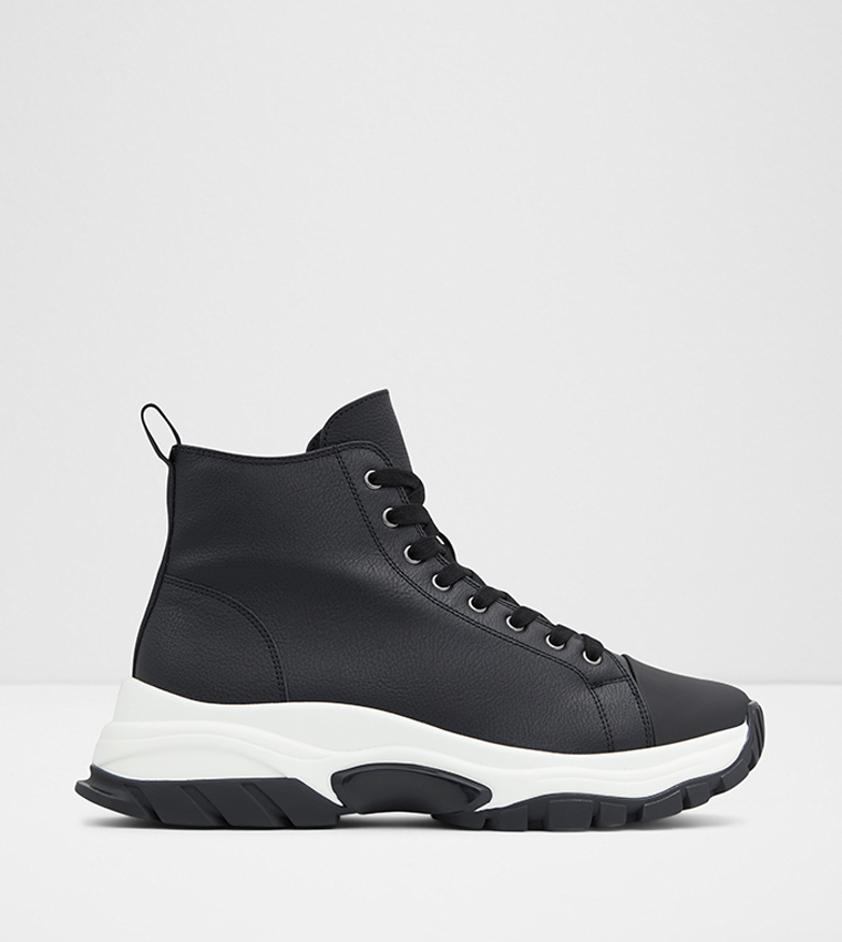 Aldo black high tops discount