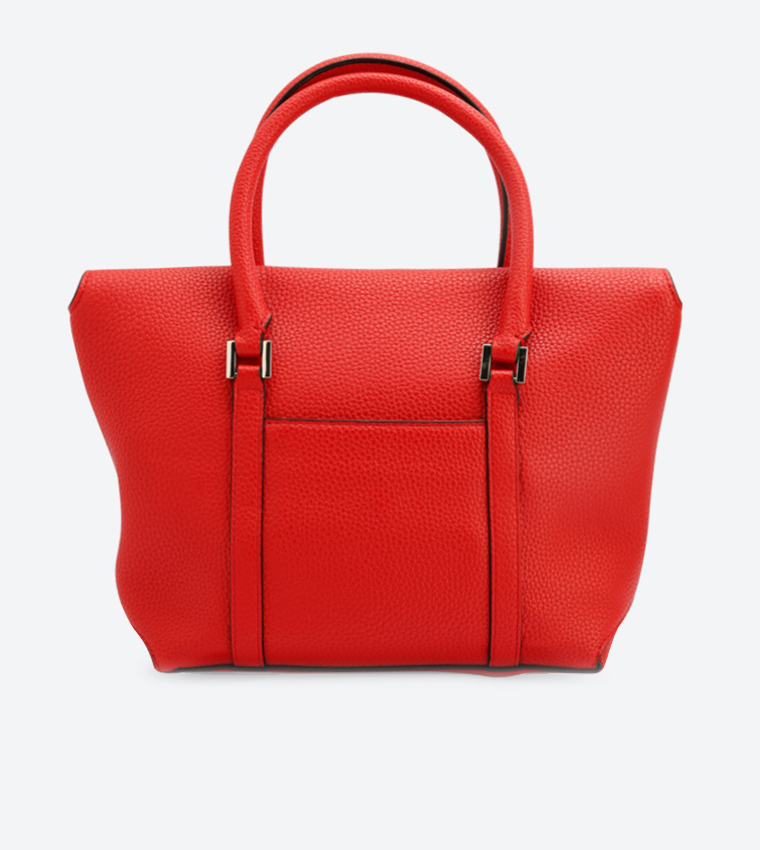 Buy Guess West Side Front Flap Tote Bag Red VG717205 In Red 6thStreet UAE