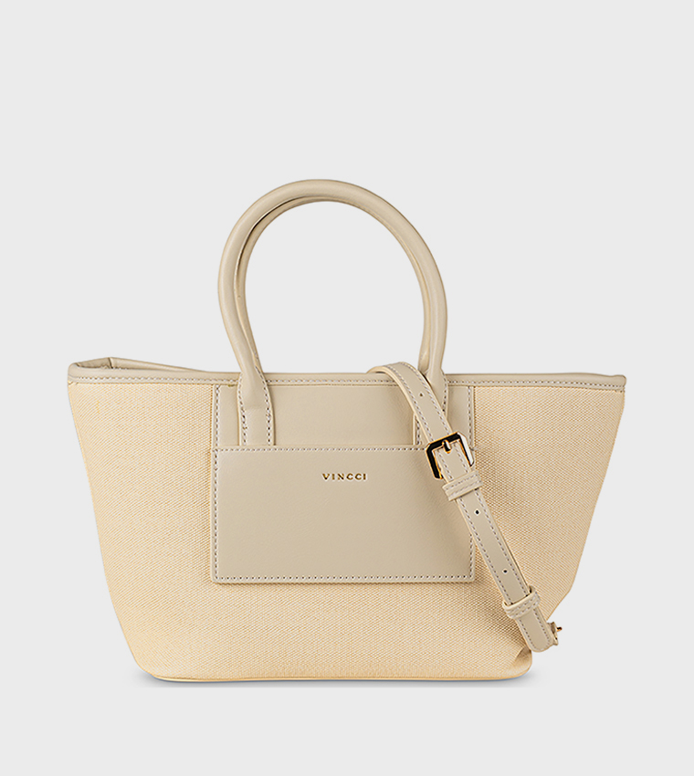 Textured Tote Bag